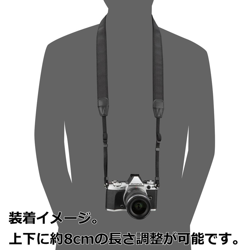 Hakuba Camera Strap Lufft Design Solid Neck Strap KST-64S25 25mm Wide High Durability for Mirrorless Cameras