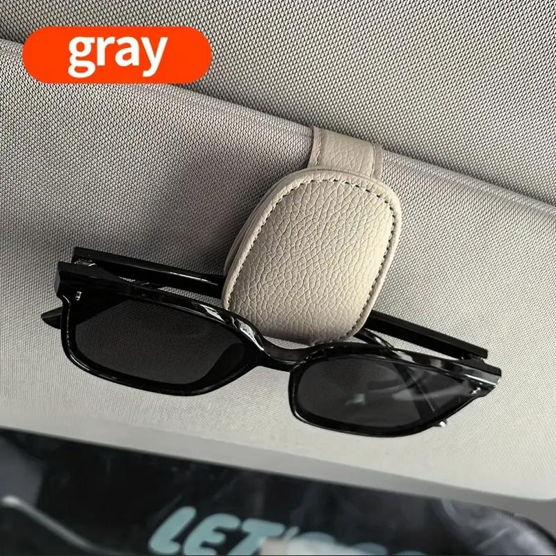Car eye clip, glasses holder, sun visor, car glasses frame in car, car sunglasses case