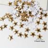 100pcs 1.9cm/0.75in 3D Sponge Star Stickers for Clothing, Shoes, Bags | Wedding Accessories