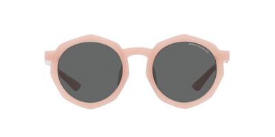 Sunglasses AX4132SU SHINY OPALINE PINK GREY Lens 51 [Armani Exchange] Frame/DARK