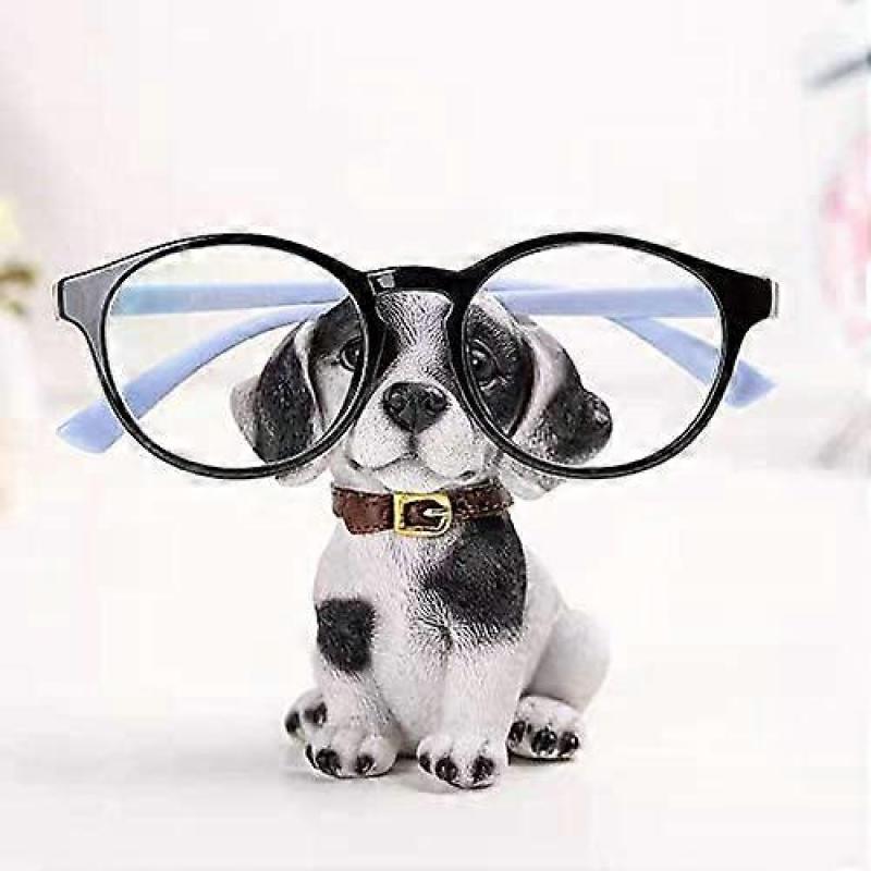 Hunde-Brillenhalter Niedliche Sonnenbrillen-Präsentationsständer Lustiges Dekoratives Brillen-Zubehör Tolles Geschenk für Freunde Familie