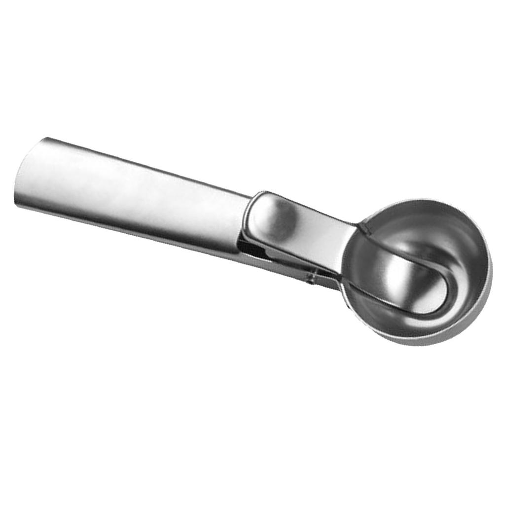 Ice Cream Scoop with Trigger 304 Stainless Steel Ice Cream Scooper Spoon for Frozen Yogurt Gelato Cookie Dough