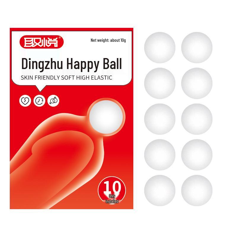 Dingzhu Joy Ball Inflatable Condom for Couples - Extended & Stimulating Adult Toy