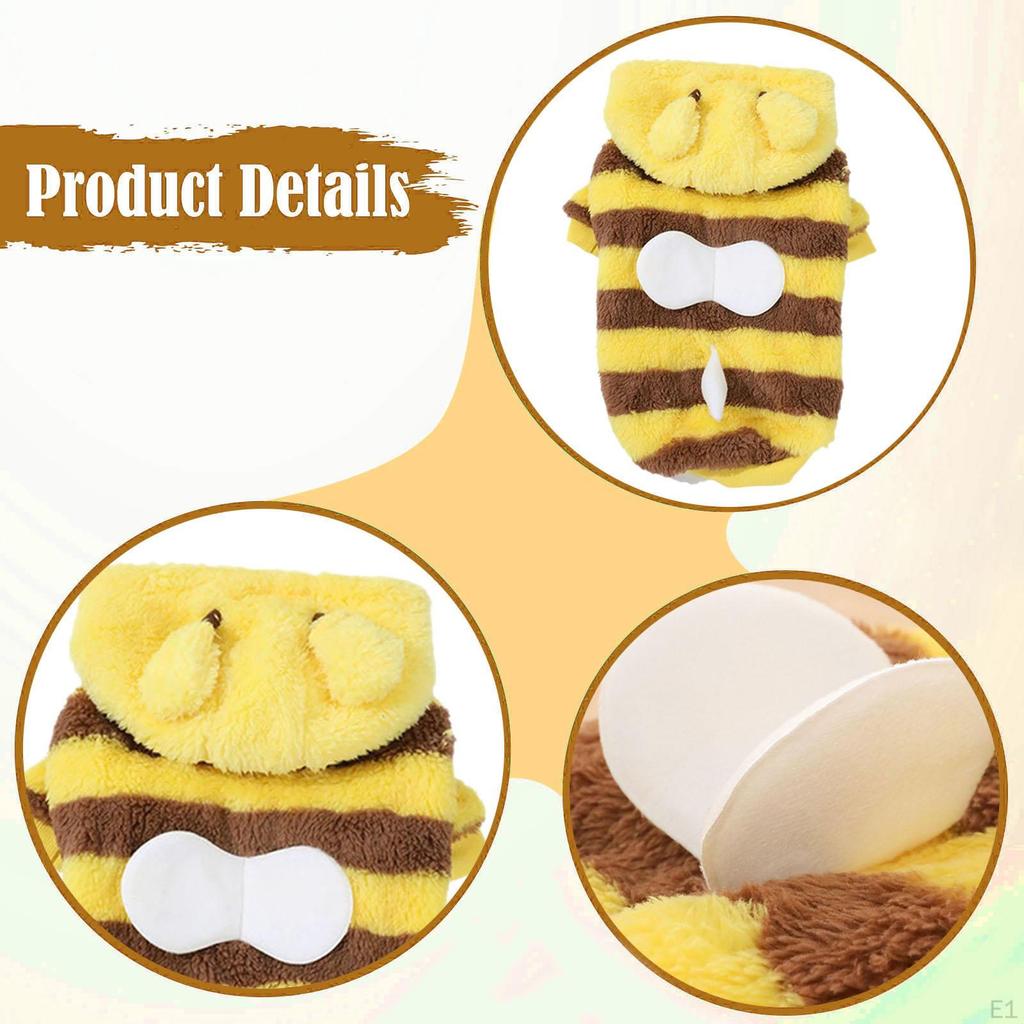 Hunde-Hoodie Sweatshirt Cosplay-Pullover Atmungsaktive Kleidung Kleidung Wintermantel für Feier