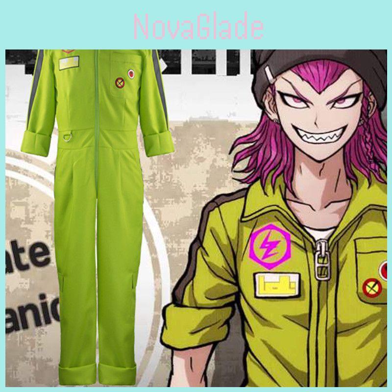 Luxuriöser Kazuichi Souda Jumpsuit Cosplay Kostüm Anzug Komplettset für Anime-Fans