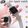 Milanese Strap for Apple Watch Ultra 3 49mm 44 45 41 42 46 Stainless Steel Bracelet Band for iWatch Series 11 10 9 7 8 SE Correa