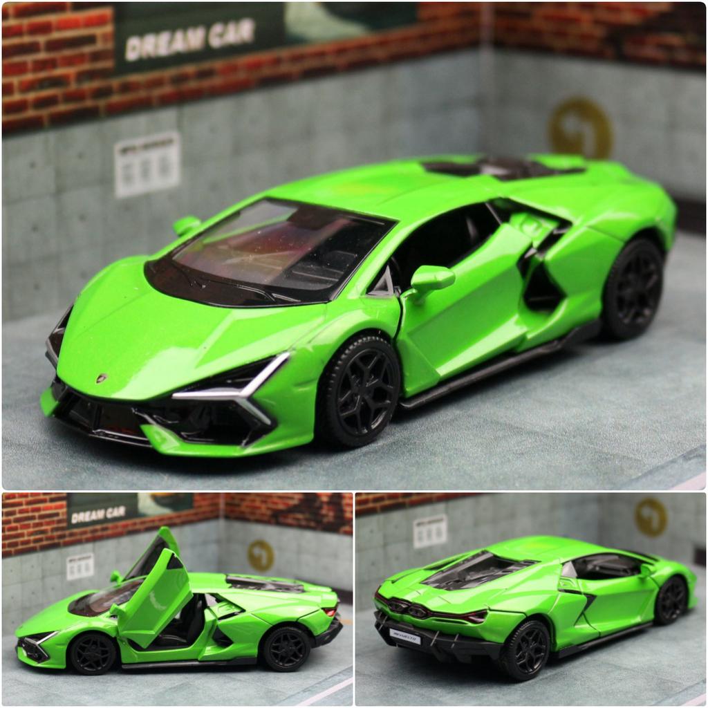 1/36 Lamborghini Revuelto Alloy Car Diecasts & Toy Vehicles Car Model Miniature Scale Model Car Toys for Children
