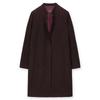 Furina Stand Collar Wool Blend Coat