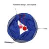 Cat Tunnel Foldable Polyester Interactive Tunnel Toy with Hanging   for Cats Rabbits Puppies