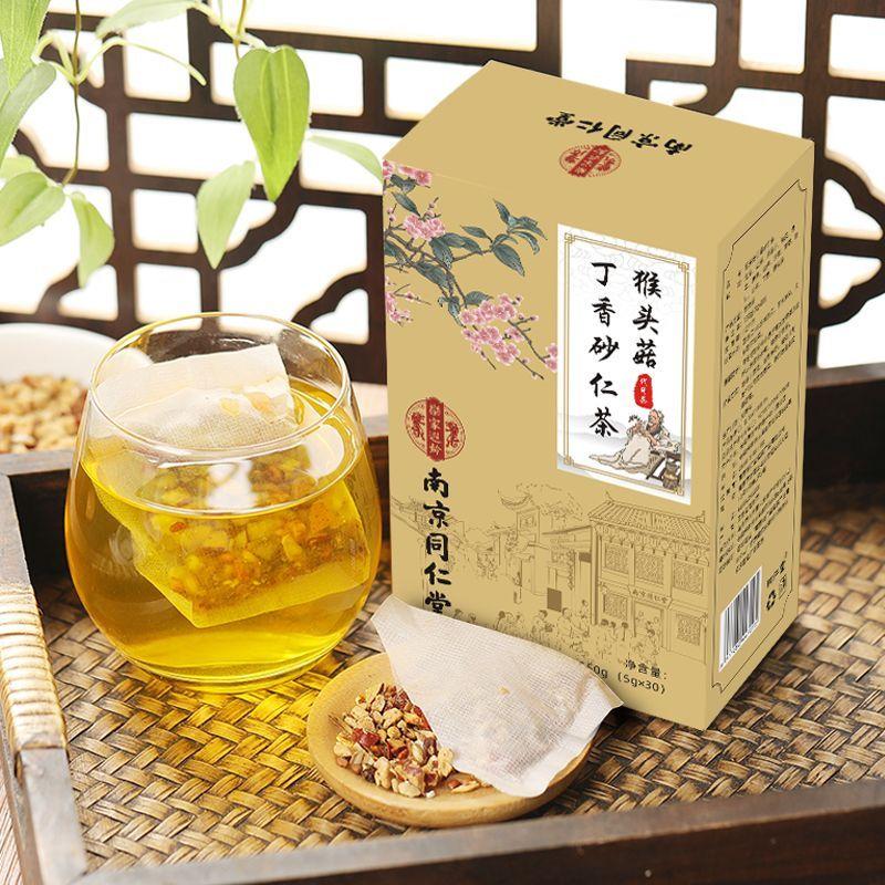 Dingxiang Houtougu Shaji Tea 30 Bags Herbal Tea Natural Health Care 5g