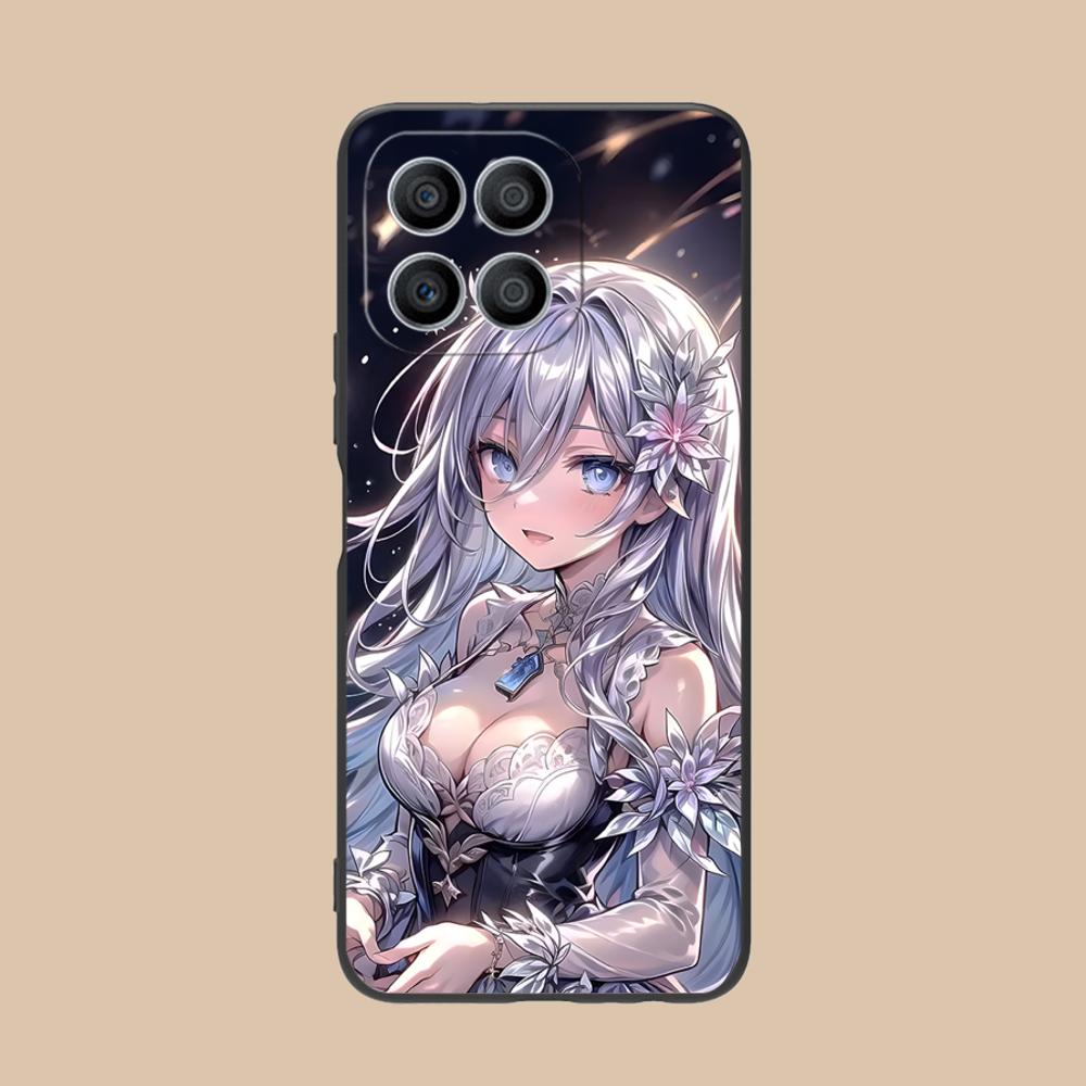 Date a Live Mio Takamiya Matte Mobile Phone Case for Honor 90 80 70 60 50 30 20 10 9 8 7 Pro S SE Lite 5G Colorful Printing