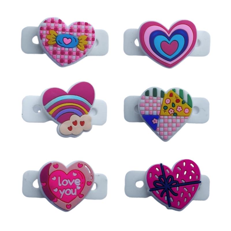 High Elasticities Silicones Shocked Absorber Tennis Racket Heart Durability Vibration Performances Tennis Gear Accessory