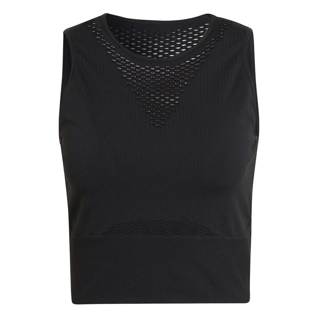 adidas Womens/Ladies Aeroknit Cropped Vest Top