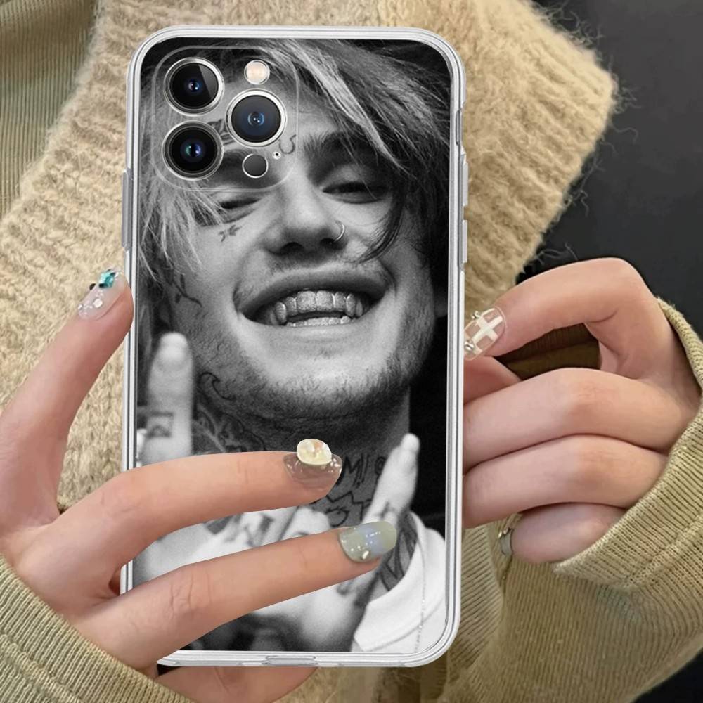 Emo Rapper Lil Peep TPU Silicone Case For IPhone 11 12 13 14 15 16 17 Pro Max Shockproof Clear Back Cover
