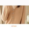 Women Knitwear V-Neck Single Breasted Button Pullovers Sweaters Women Fall Spring Long Sleeve Short Small Fresh Outer Wear Knitted Cardigan Tops