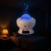 Aurora Sternenhimmel Mondlampe & Bluetooth-Lautsprecher - Nachttisch-Atmosphären-Projektionsmodell Intelligente Lampe