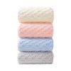 Set Of 3 Coral Velvet Towels Soft Bath Towels Highly Absorbent Guest Towels 35X75Cm 85X150Cm 70X140Cm Various Sizes