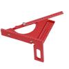 3D Woodworking Angle Ruler Half Round Triangular Ruler Multi Angle Measuring Square Protractor 0 180 Degree Adjustable