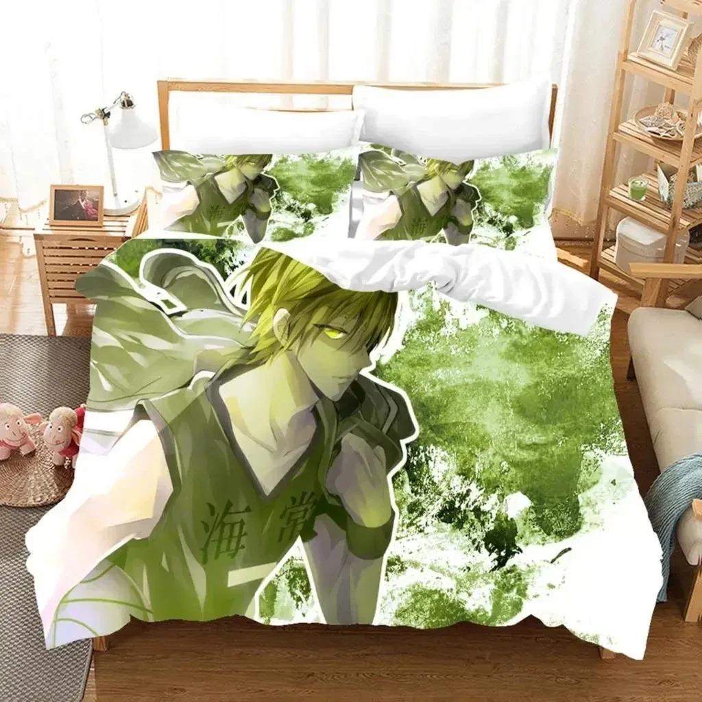 New Anime Kuroko's Basketball Bedding Set Boys Girls Twin Queen Size Duvet Cover Pillowcase Bed Kids Adult Home Textiles