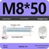 8.8 Grade Galvanized Hex Head Bolt, High-Strength M4-M30