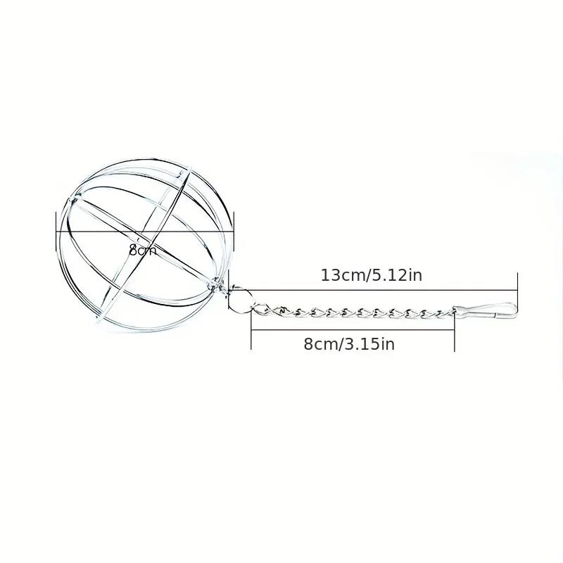 Fashion Rabbit Grass Feeder Ball - Stainless Steel Holder for Small Pets Easy Feeding Tool Healthy Digestion