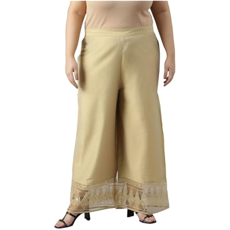 W Strechable Parallel Pants for Women | Trousers for Women | W for Woman