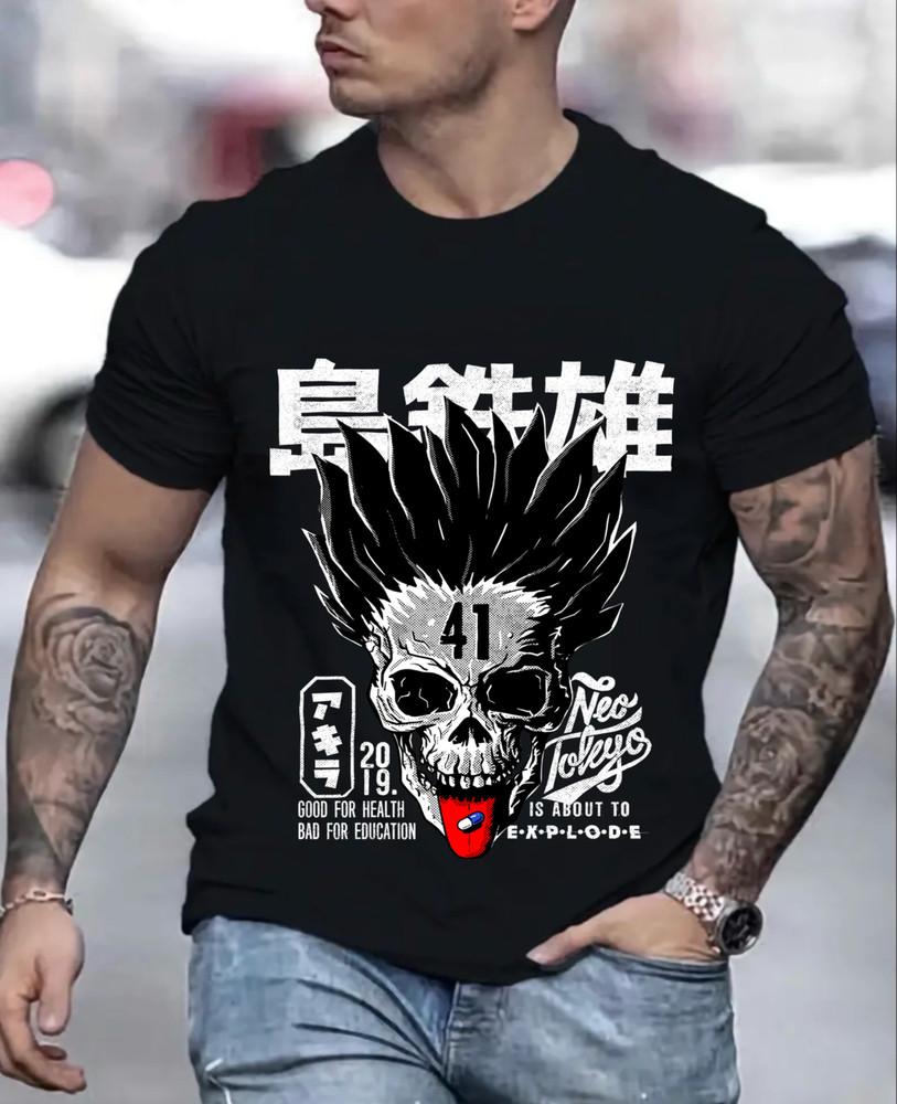 

Akira shirt Anime Shirt Retro Neo Tokyo Manga Tetsuo Kaneda Shirt All Size L