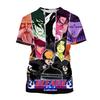 Heißer verkauf Sommer Kurosaki Ichigo 3D druck T-shirt anime BLEACH mode o hals kurzarm männer und frauen casual tops kinder