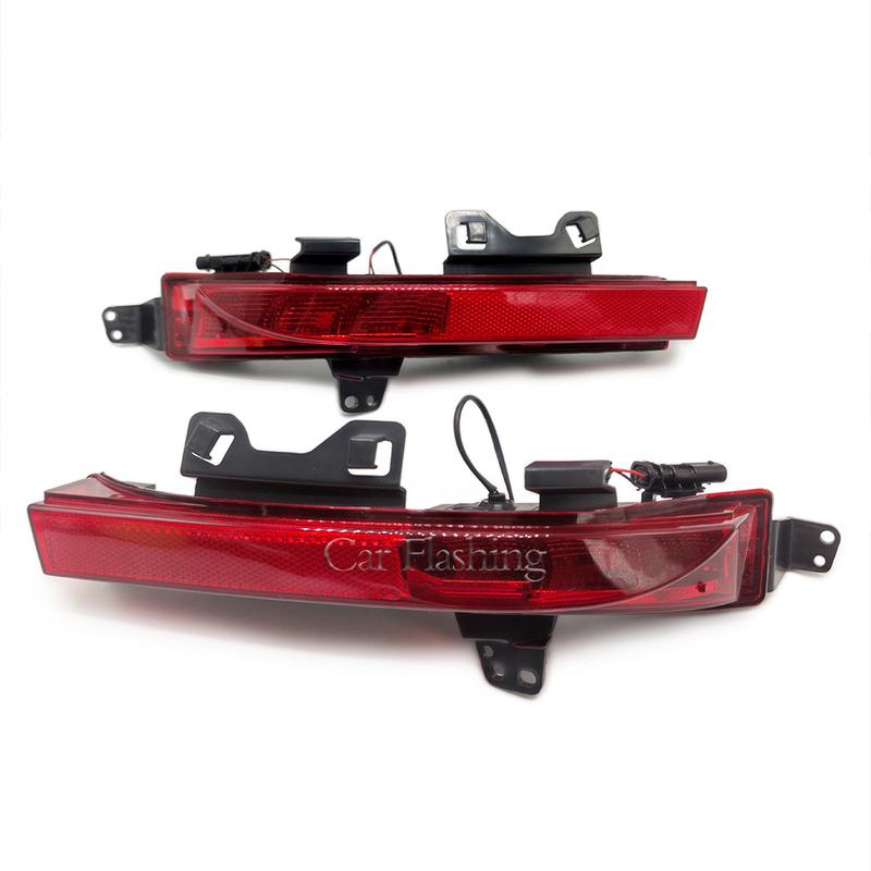 Car Rear Bumper Reflector Light Rear Brake Light Tail light For Land Rover Discovery Sport 2015 2016 2017 2018