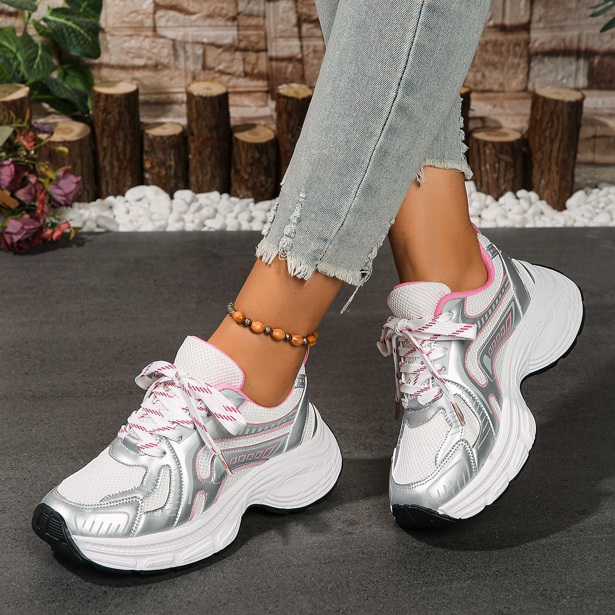 

Женская спортивная обувь Осенние новые туфли Daddy Shoes Женские туфли на платформе Невидимые увеличивающие рост летние женские кроссовки Campus 36