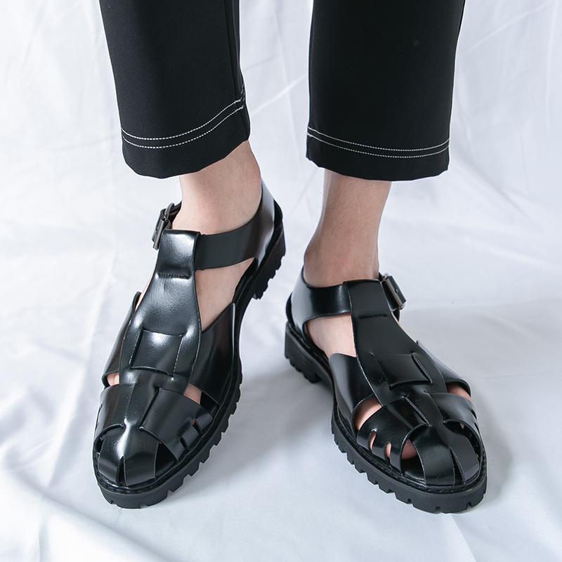 Fashion New Men Beach Sandals for Summer Men Casual Comfortable Breathable and Business Fashion Sandals Size 38-46 Men Sandals