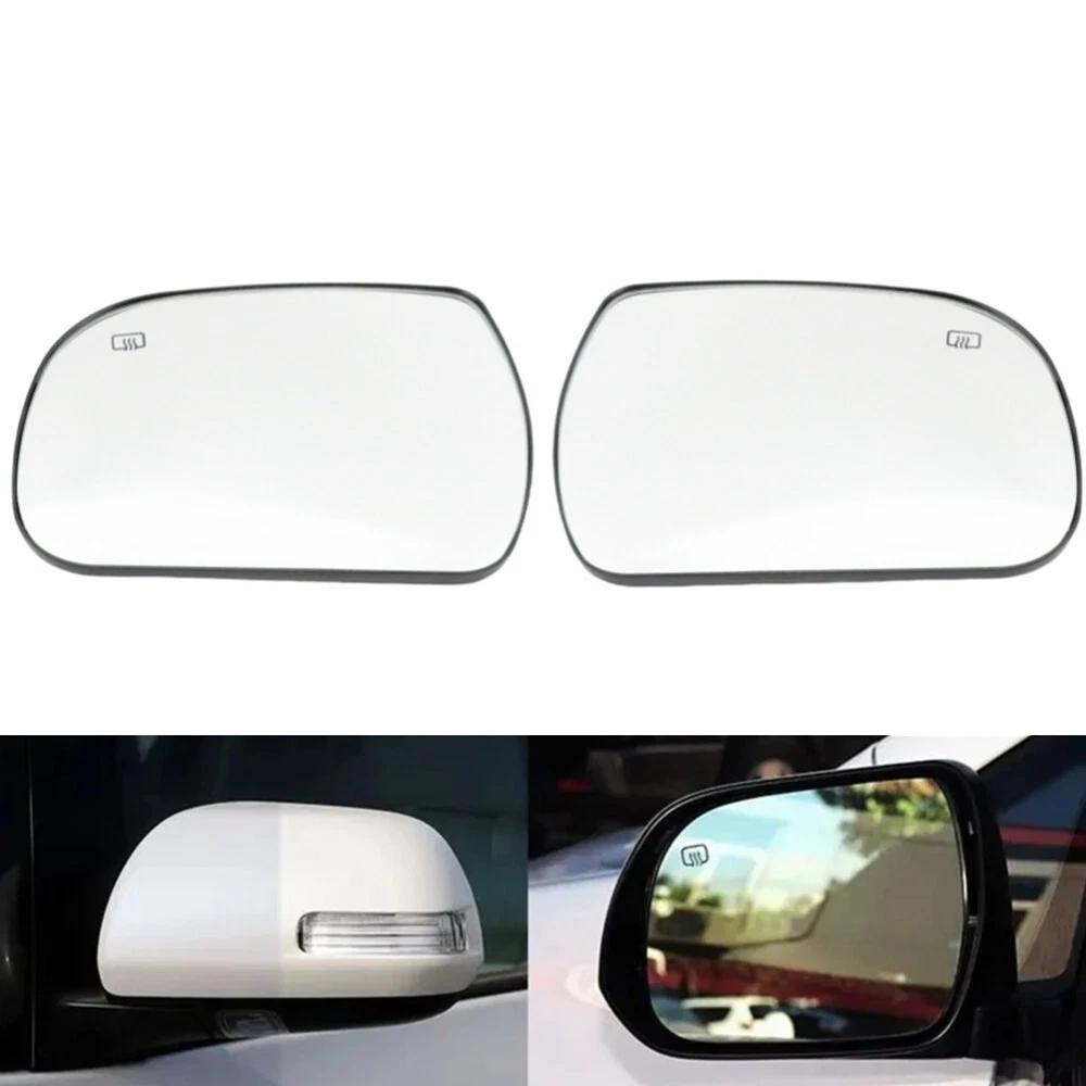 Car Accessories Rearview Side Mirror Lens Door Wing Mirrors Glass with Heating for Toyota Sienna 11-20