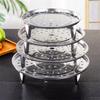 Stainless Steel Steamer Rack, Suitable For Steamers, Cornmeal Steamed Meat, Steamers, And Cooking Steamers