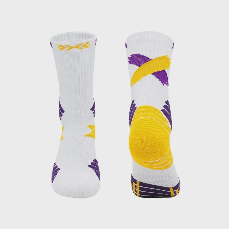 "Adult & Children's Long Tube Basketball Socks with Sweat-Absorbent Towel Bottom for Autumn & Winter"