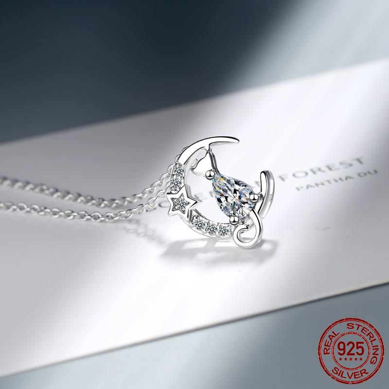 Trendy Circle Collier Chain Link Necklace For Women Cz Party Gift Copper Trendy Necklace Luxury Jewelry Collar