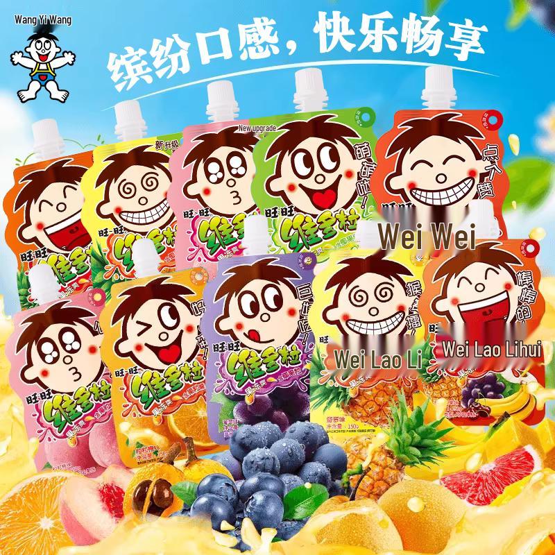 Wangwang Assorted Fruit Jelly & Ice Pops