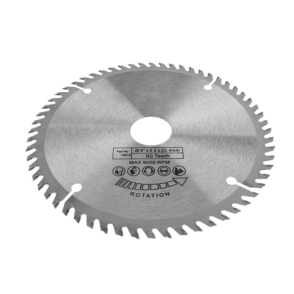 6" (148mm) 60 Teeth Carbide Circular Saw Blade Cutting Disc for Wood
