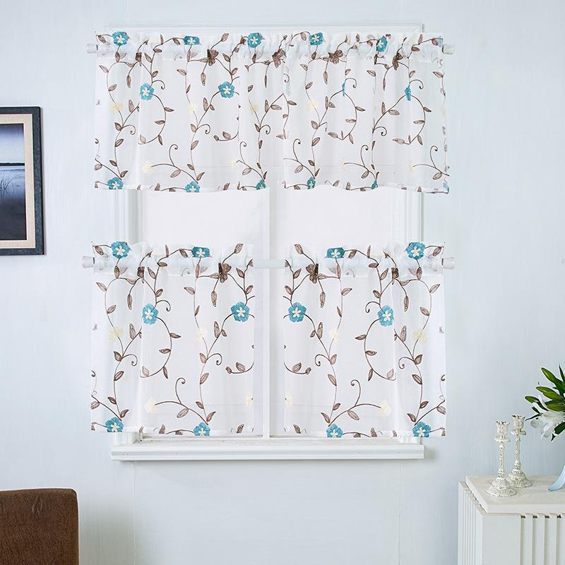 Japanese And Korean Kitchens Short Curtains, Small Coffee Curtains, Finished Curtains