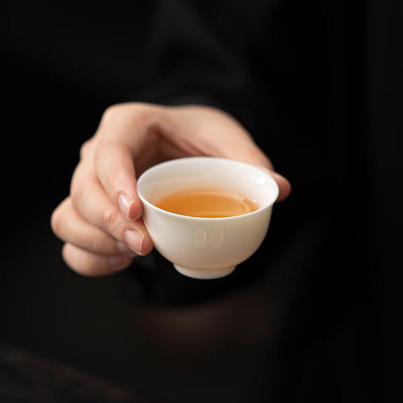 Su-style Ceramic Tea Cups (Set of 6)