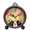 Retro Silent Alarm Clock - Vintage Desktop Decor for Bedroom or Dormitory