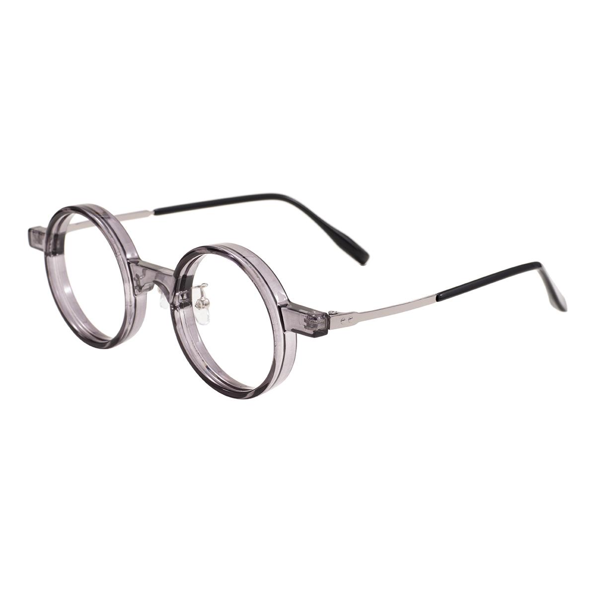 

TR90 Fashion Retro Small Round Frames Women Luxury Vintage Spectacle Frame Men Optical Eyeglasses Frame for Prescription Lenses серый