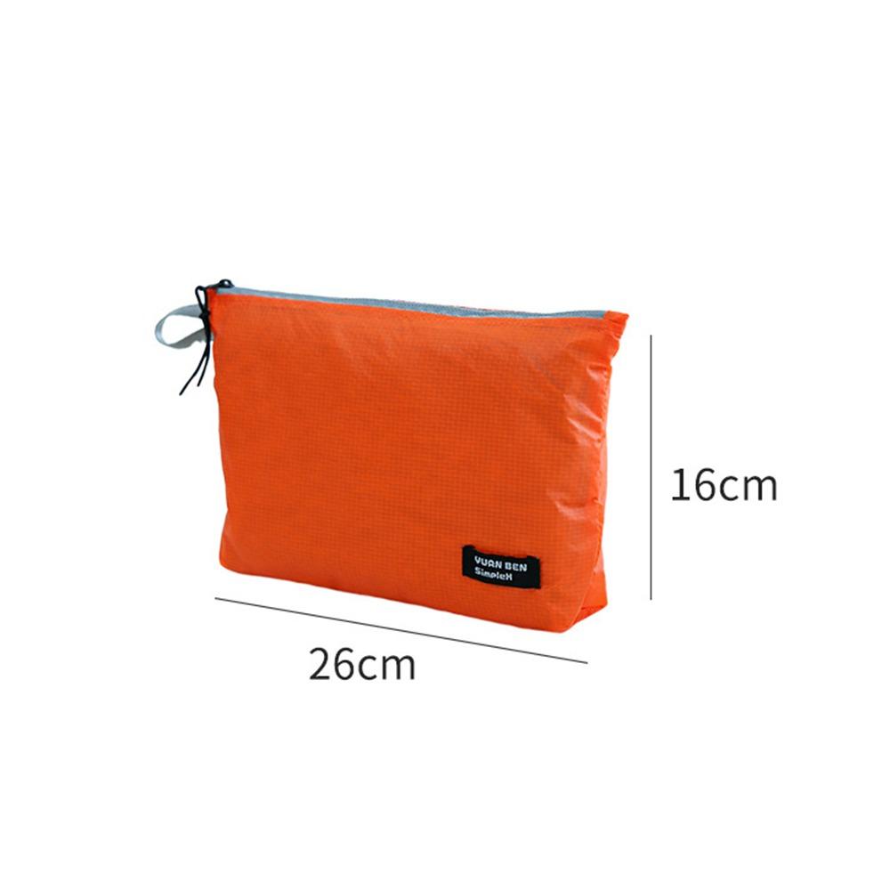 Silikonbeschichtete Gepäckaufbewahrungstasche Ultraleichte Multifunktionale Reise-Organizer-Tasche Reißverschlusstasche Nylon Gepäck Unterverpackungstasche