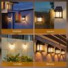 Vintage Solar Lights Outdoor Waterproof Solar LED Outdoor Lighting Warm Christmas Lights Outdoor Solar Lamp with Motion Sensor