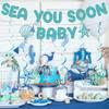 Sea You Soon Baby Shower Decorations - Under The Sea Baby Shower Decorations Sea You Soon Baby Banner