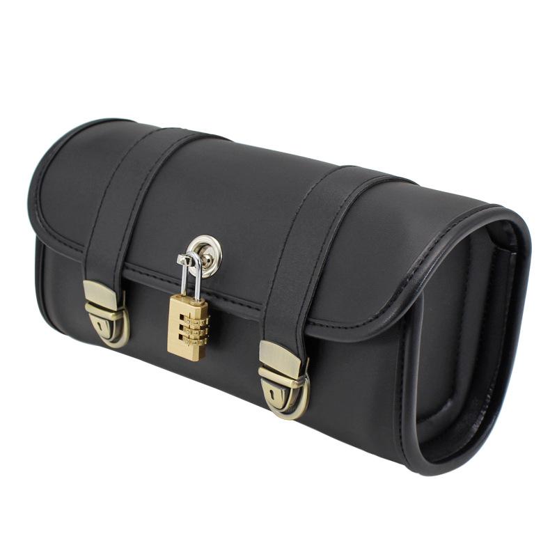 

Пакет запчастей для мотоцикла + набор инструментов Harley Cruise Prince + ретро-сумка Knight, боковая сумка, передняя и задняя сумка с замком 27.5cmx10cmx13cm чёрный