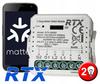 MATTER WiFi HomeKit 2-channel Relay Controller Google Home Assistant Alexa