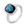 London Blue Topas Silberring 4,866 ct (2096580) 3,78 gr. 925 Proben