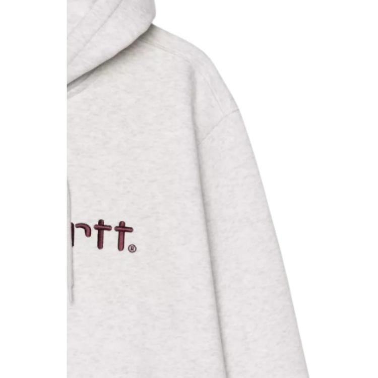 Carhartt WIP Loose Soft Comfortable Embroidered Letter Hoodie Long Sleeve Sweatshirt Unisex Sweatshirt I030547-38H-XX