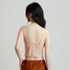 19mm Mulberry Silk Soft, Comfortable, Beautiful Back, Sexy Lace Pattern Women's Versatile Camisole Vest That Can Be Transferred Outside