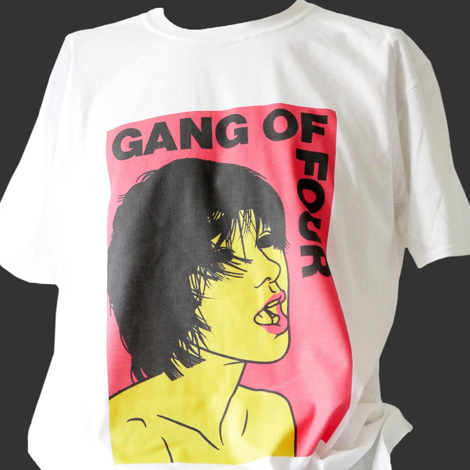 GANG OF FOUR PUNK ROCK  T-Shirt Mens Womens Tees Top unisex S-3XL 4XL